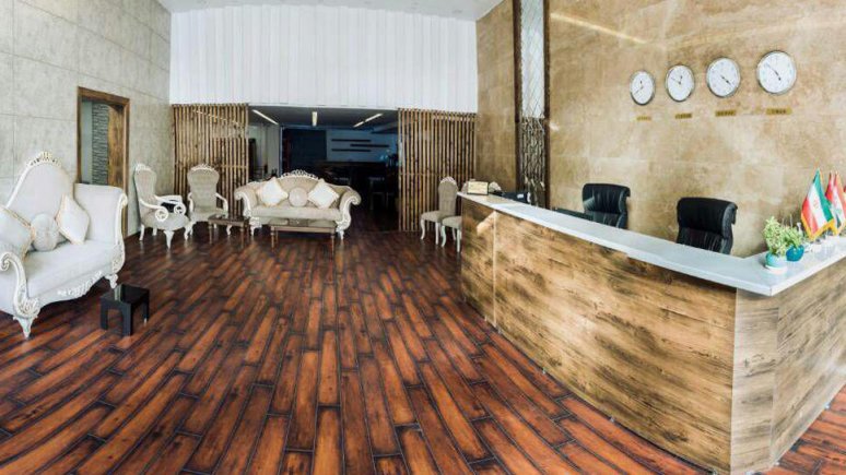 پذیرش هتل آپارتمان آرنیکا شیراز